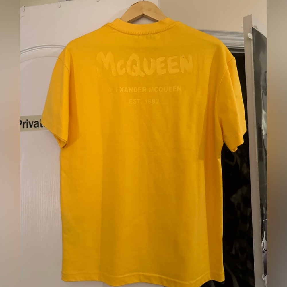 Alexander McQueen Yellow Shirt